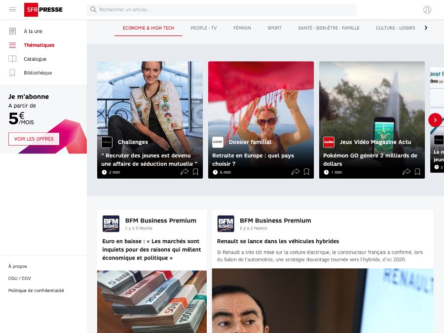 SFR Presse